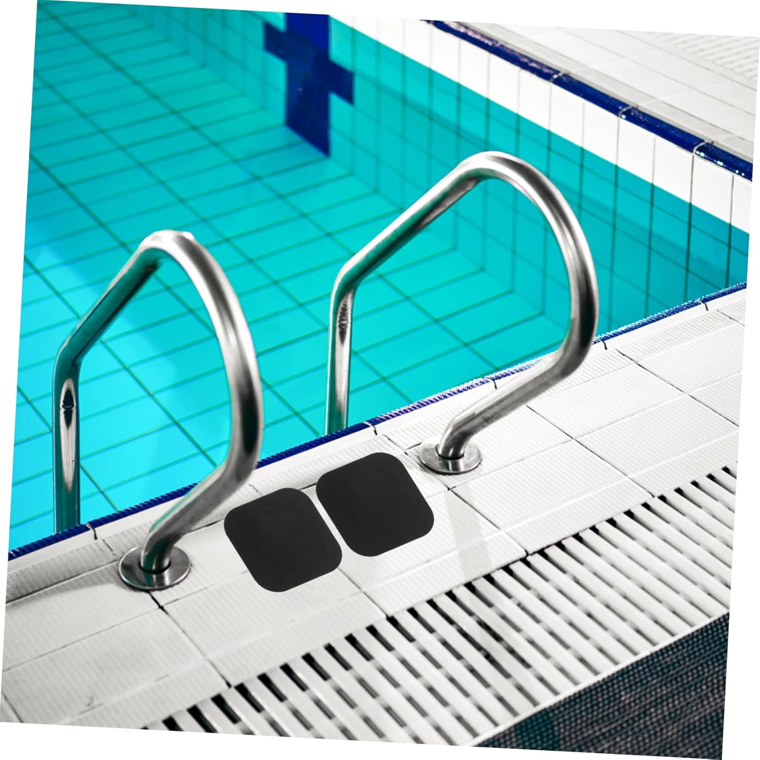 Cabilock 20 Sheet Bathtub Slip Stickers Non-Slip Peva Material Easy to Install