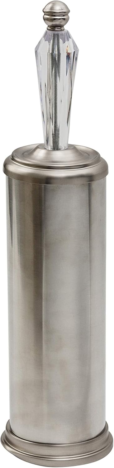 Splash Home Tammy Stainless Steel Toilet Brush with Holder