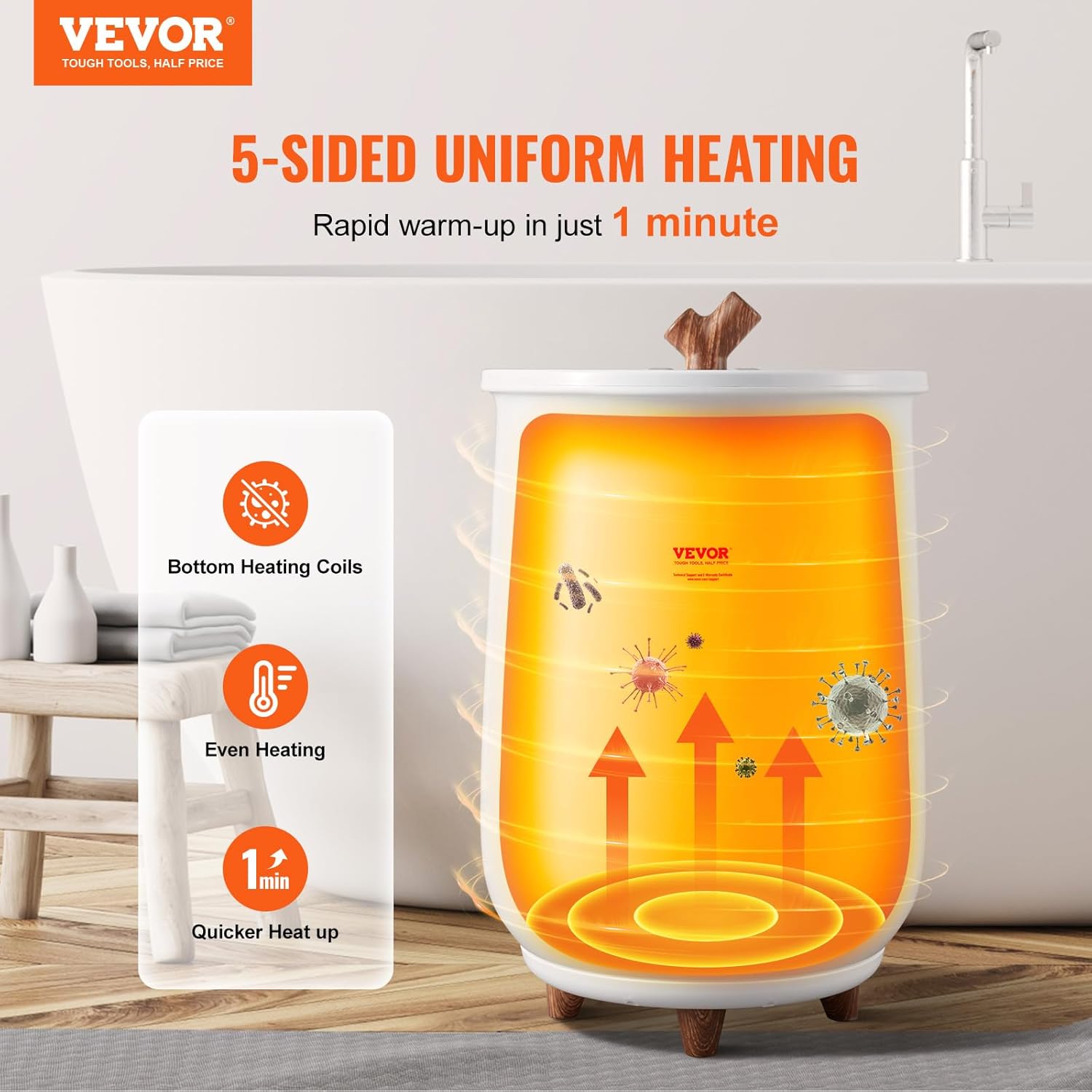 VEVOR Oversized Towel Warmer