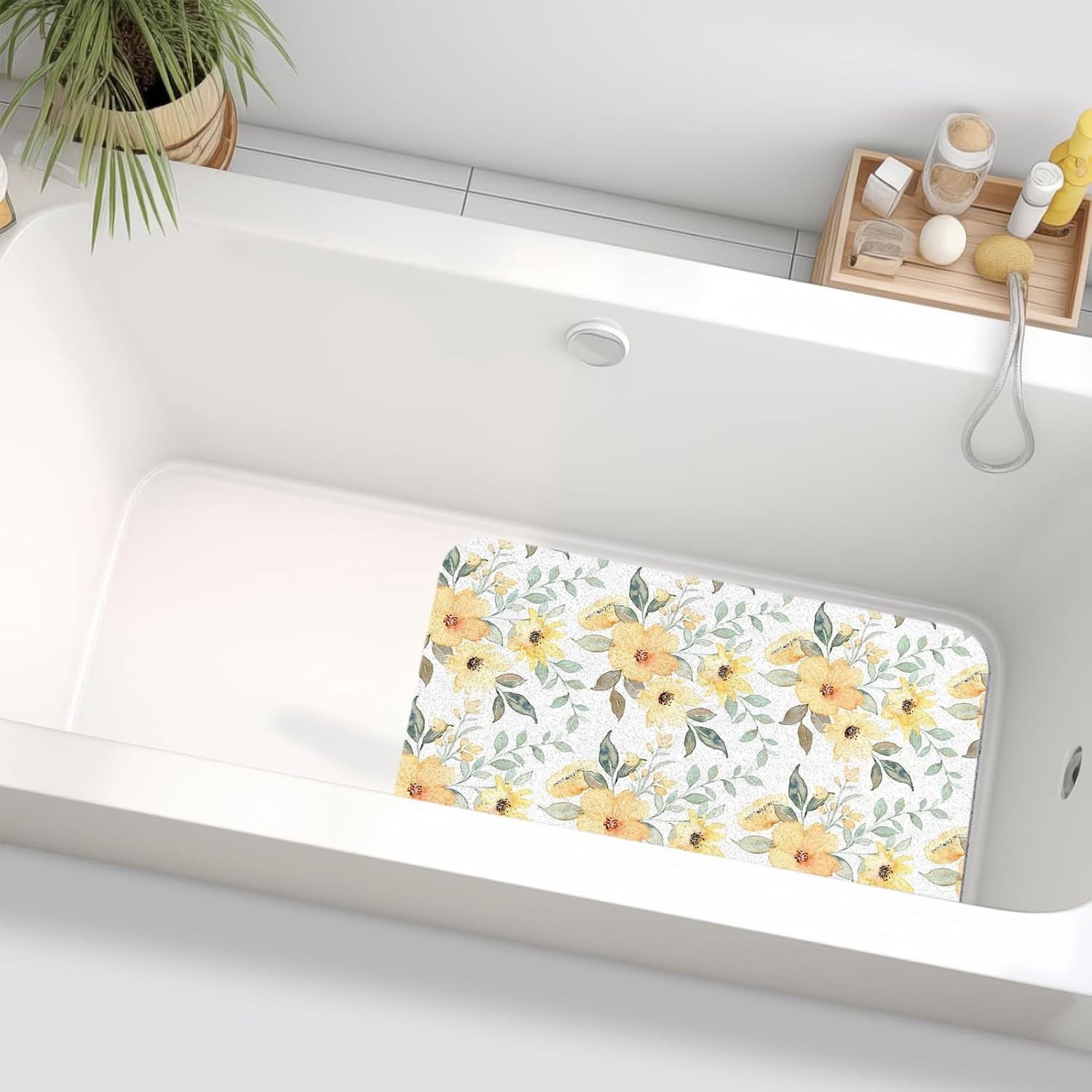 Ergonomic Square Square shower mat