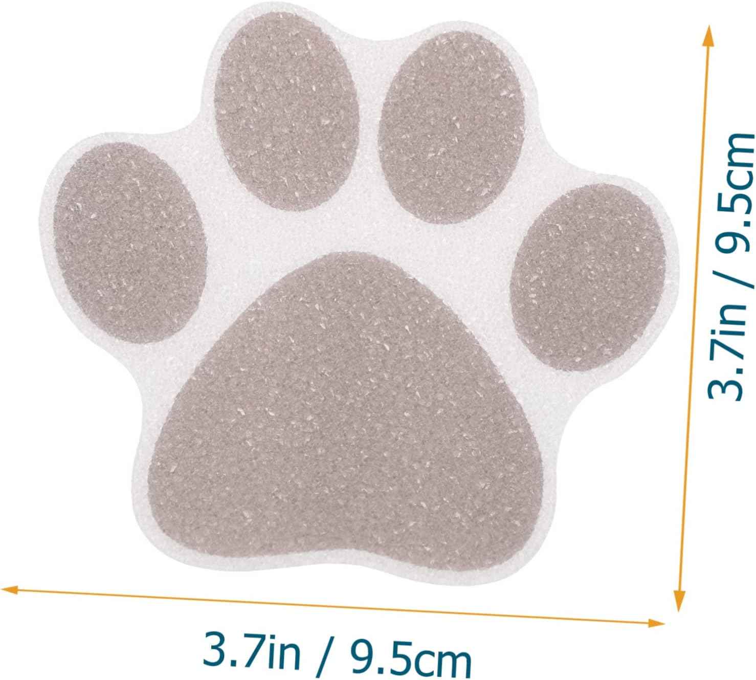 10-Piece Slip-Paw Non-Slip Bathtub Decals
