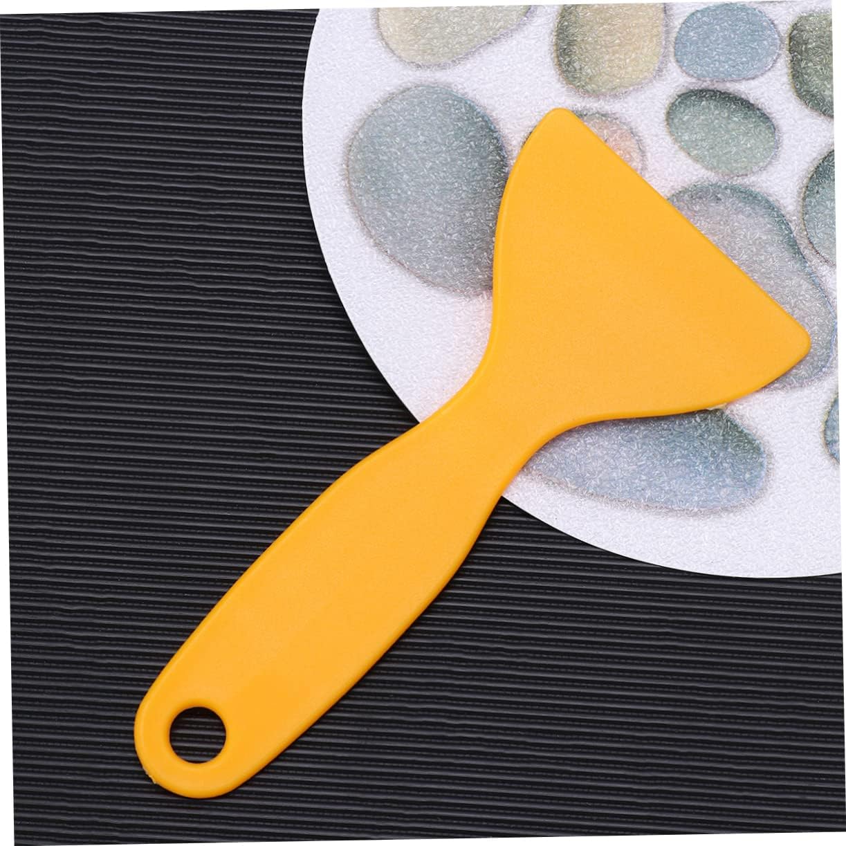 Healifty 4Pcs Stone Pattern Bath Sticker - Safe Slipping Resistant