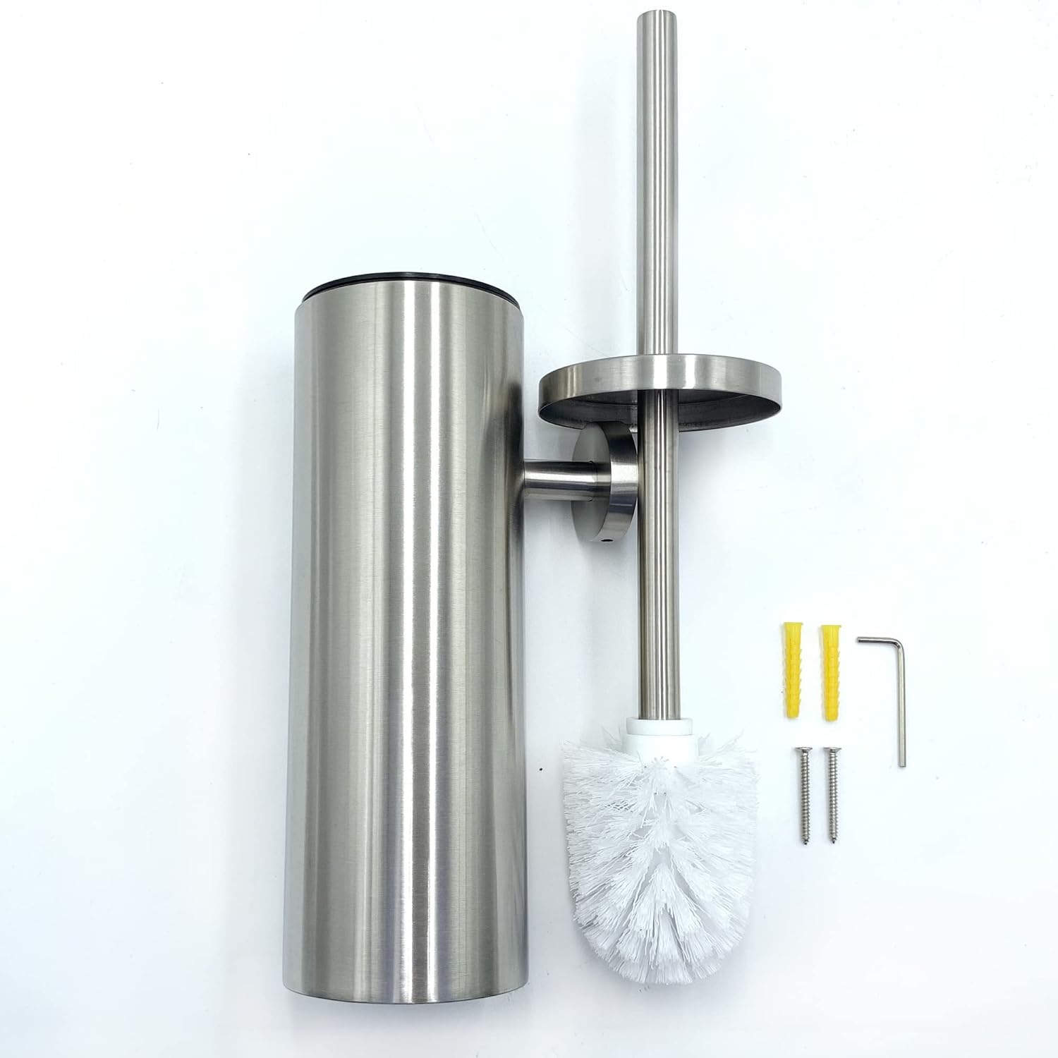 Durable 304 Stainless Steel Toile T Brush Holder