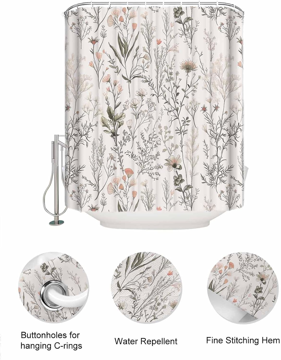Shower Caddy Set with 10 Pockets for Organization and Style