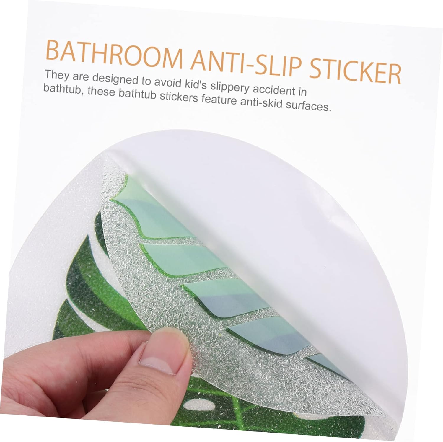 Gleavi Leaf Decals for Bathroom Safety