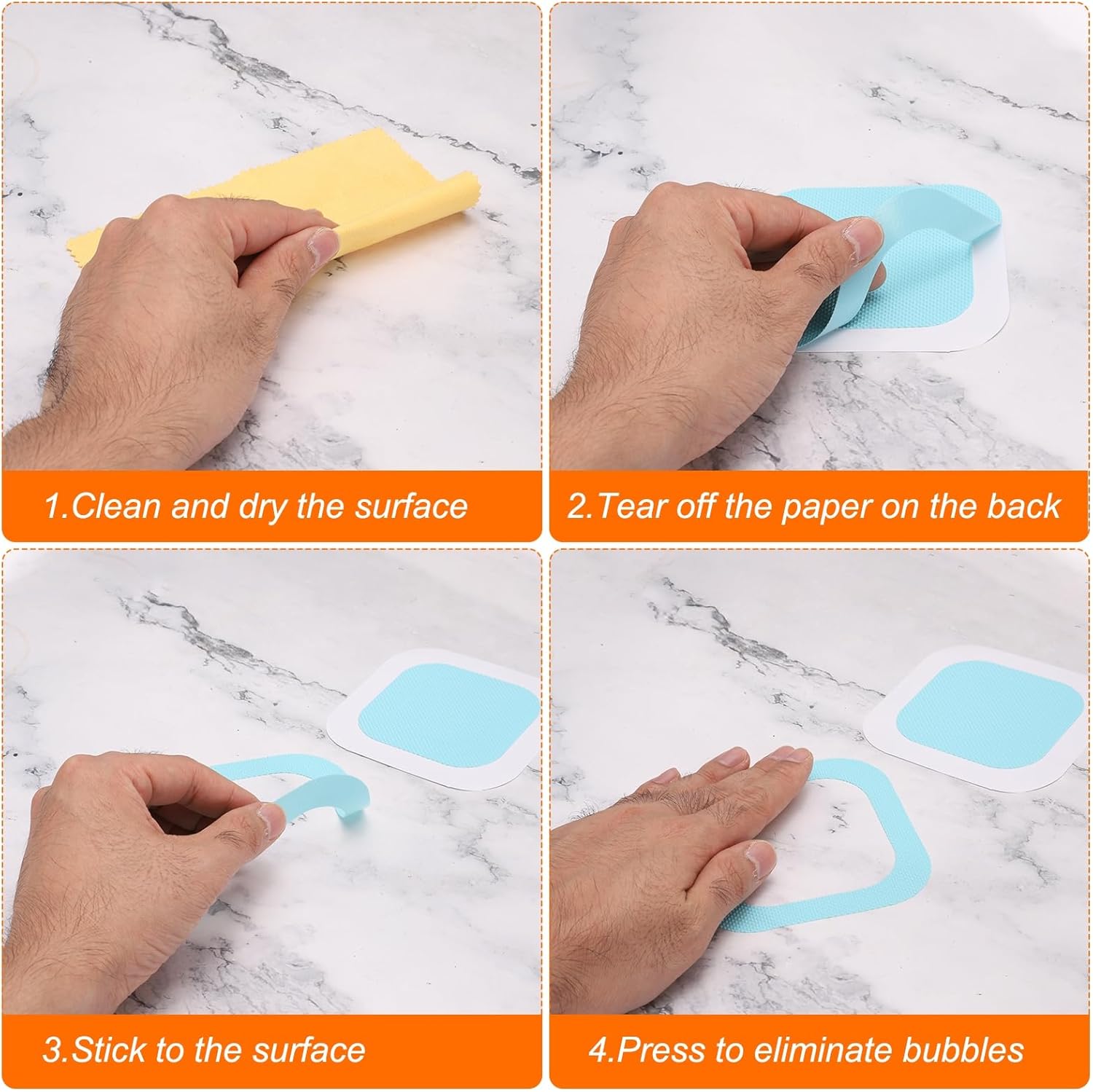 SLIP-RESISTANT NON-Slip BAThtub STICKERS