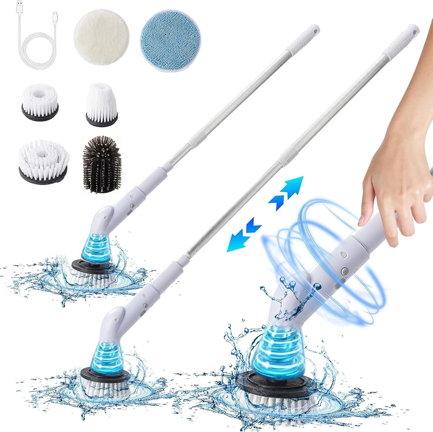 Efficient Electric Scrubber for Fast Cleaning at Home