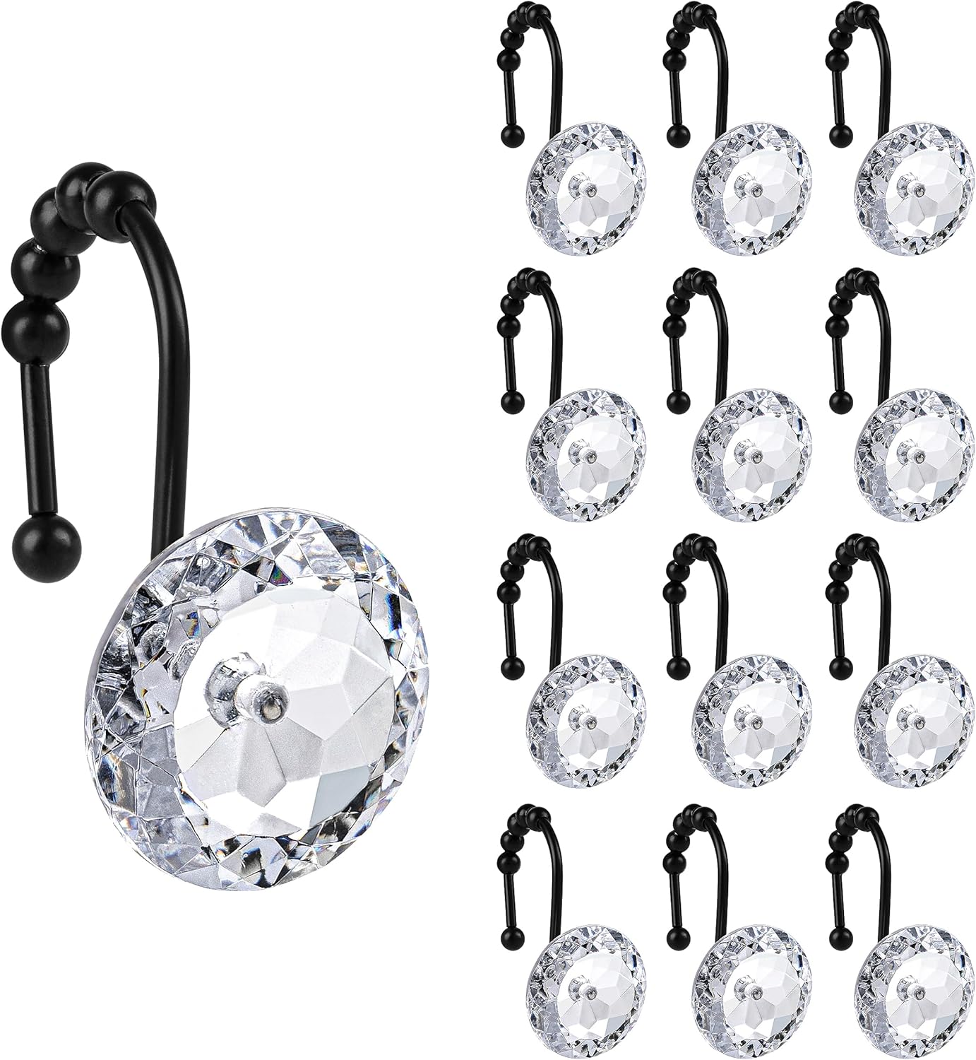 Sunlit Diamond Crystal Showers