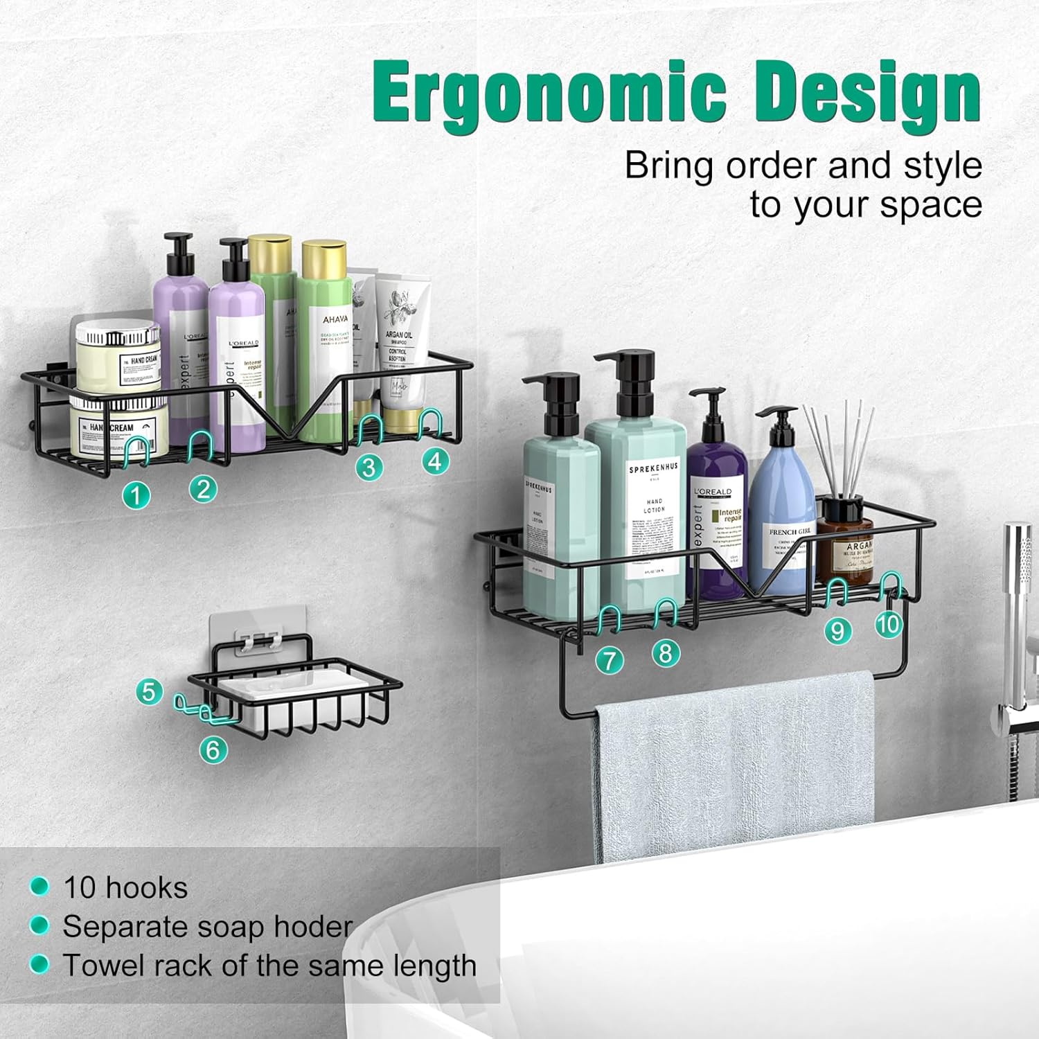Stainless Steel Shower Caddy