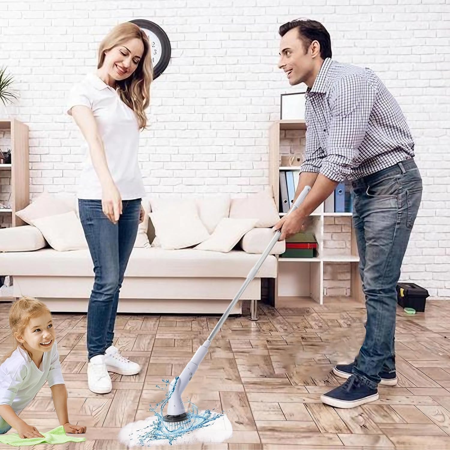 Efficient Electric Scrubber for Fast Cleaning at Home