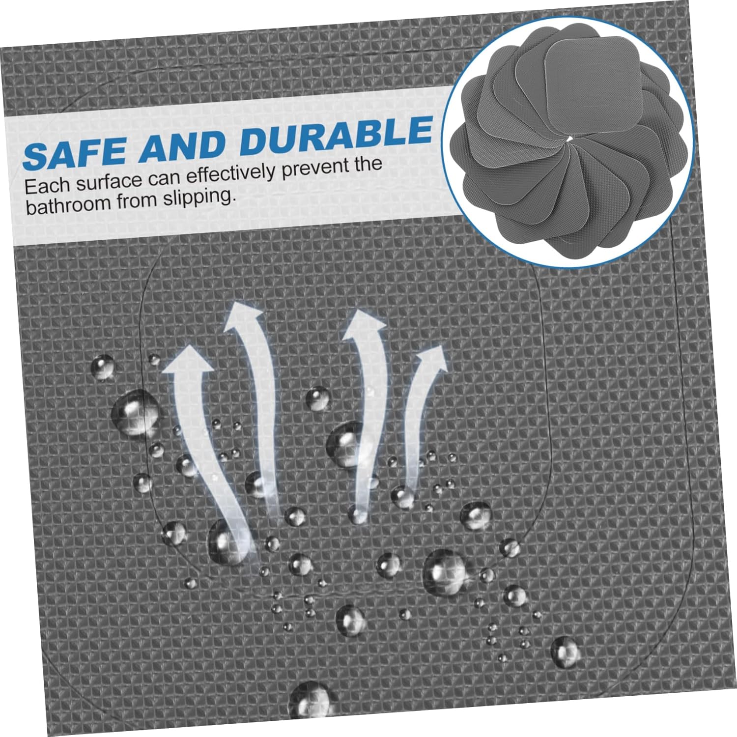 Non-Slip Stickers for Bath Tub 20 Pack Safety Decals