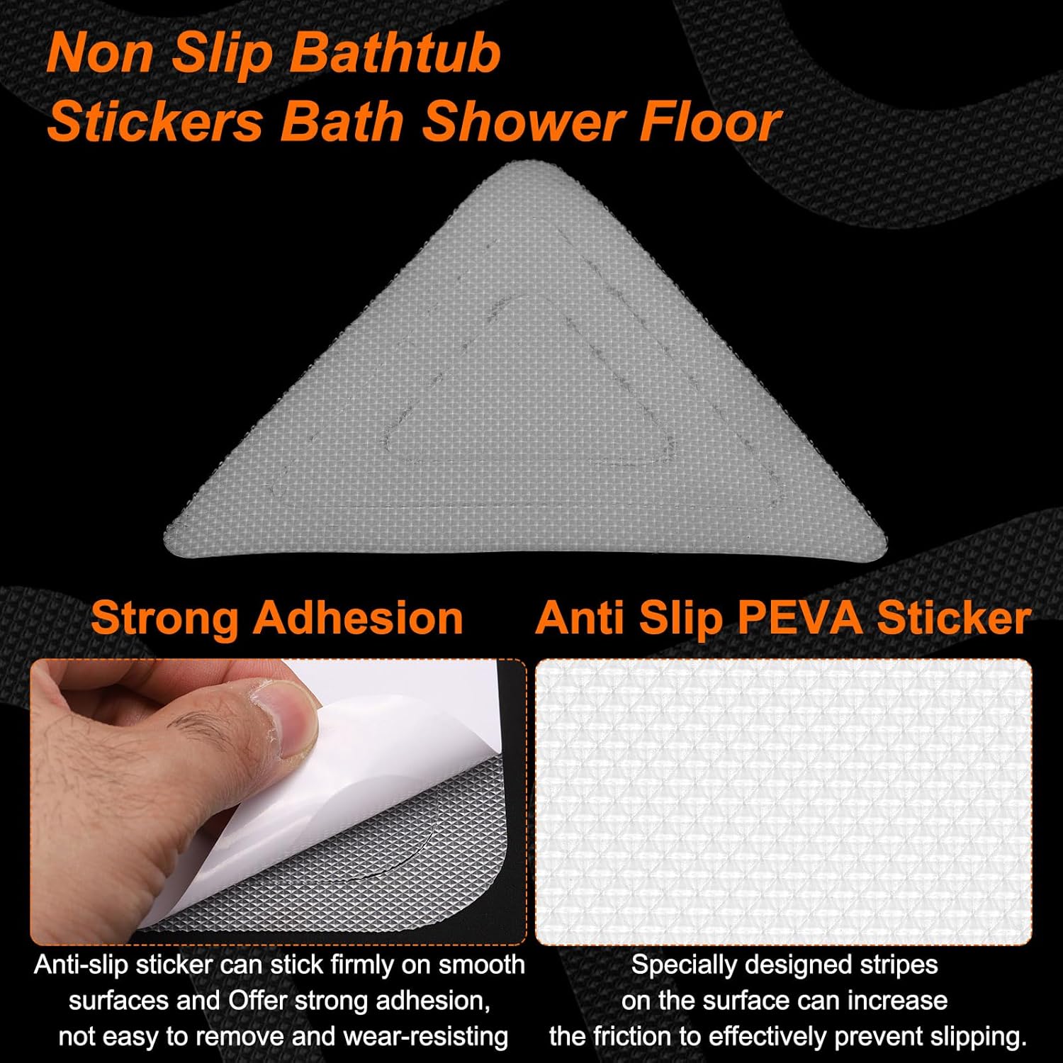 SLIP-RESISTANT NON-Slip BAThtub STICKERS