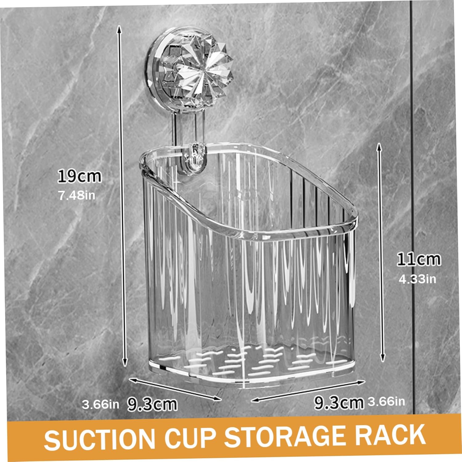 Eioflia No-Drill Preservation Weighted Wall Caddy