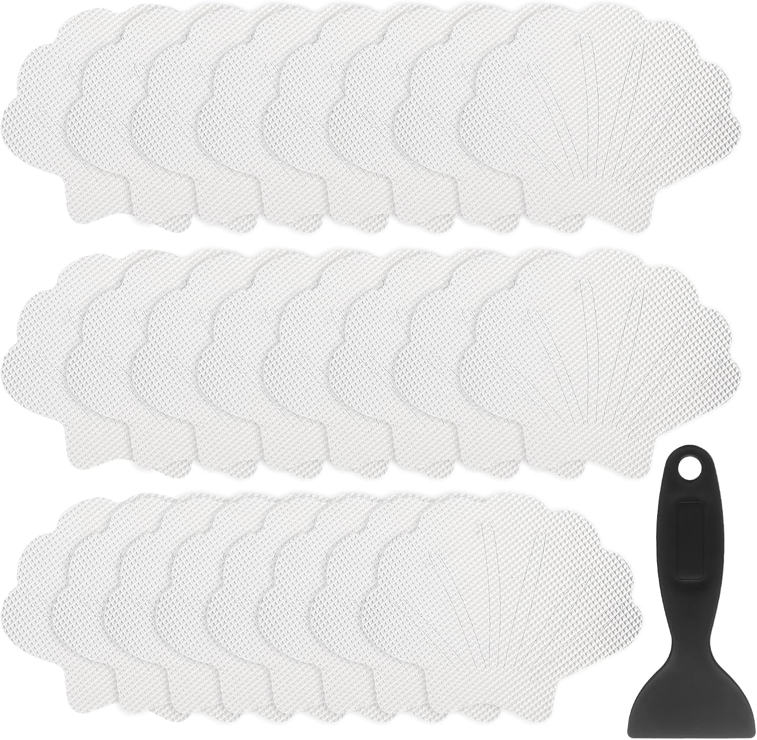 HARFINGTON 24PCS Non-Slip Bathtub Stickers