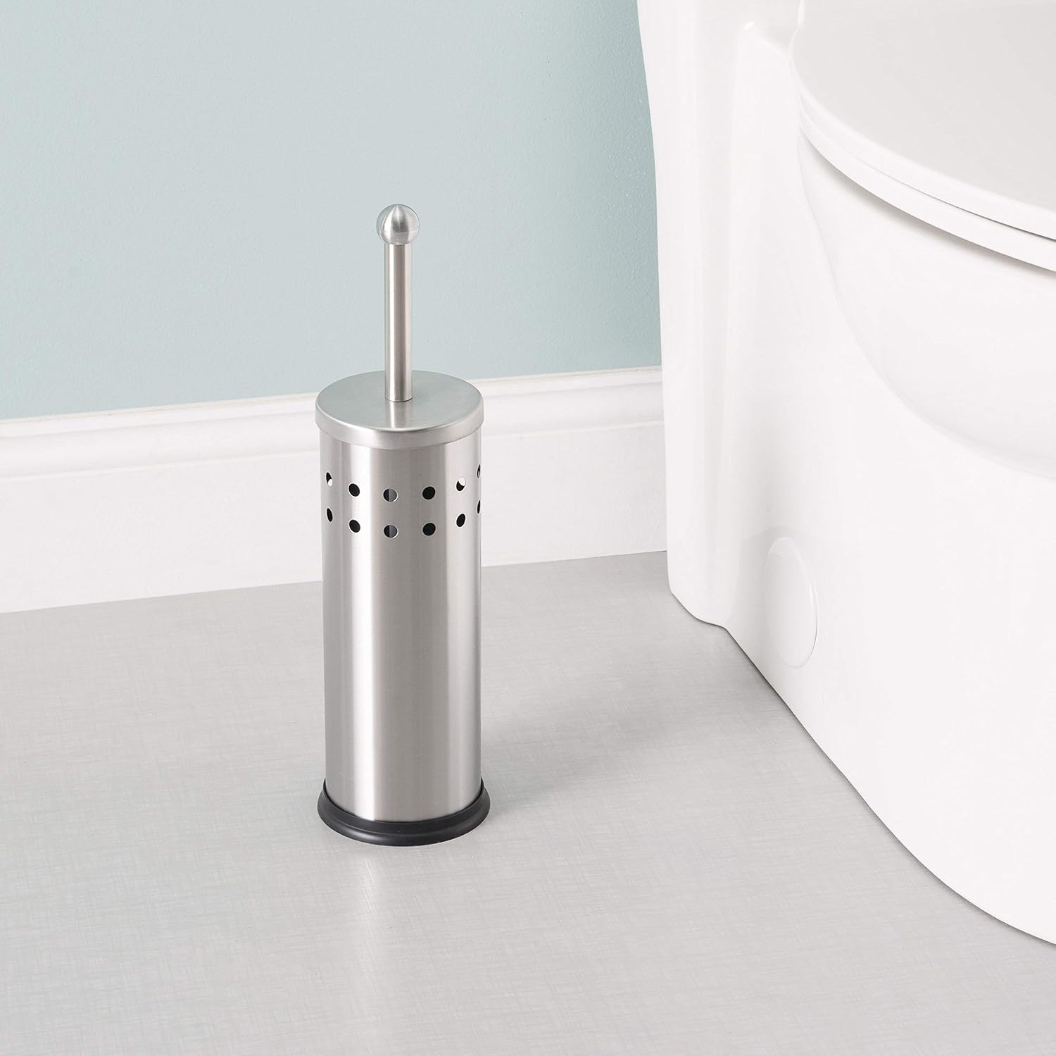 Home Basics Vented Toilet Brush Set