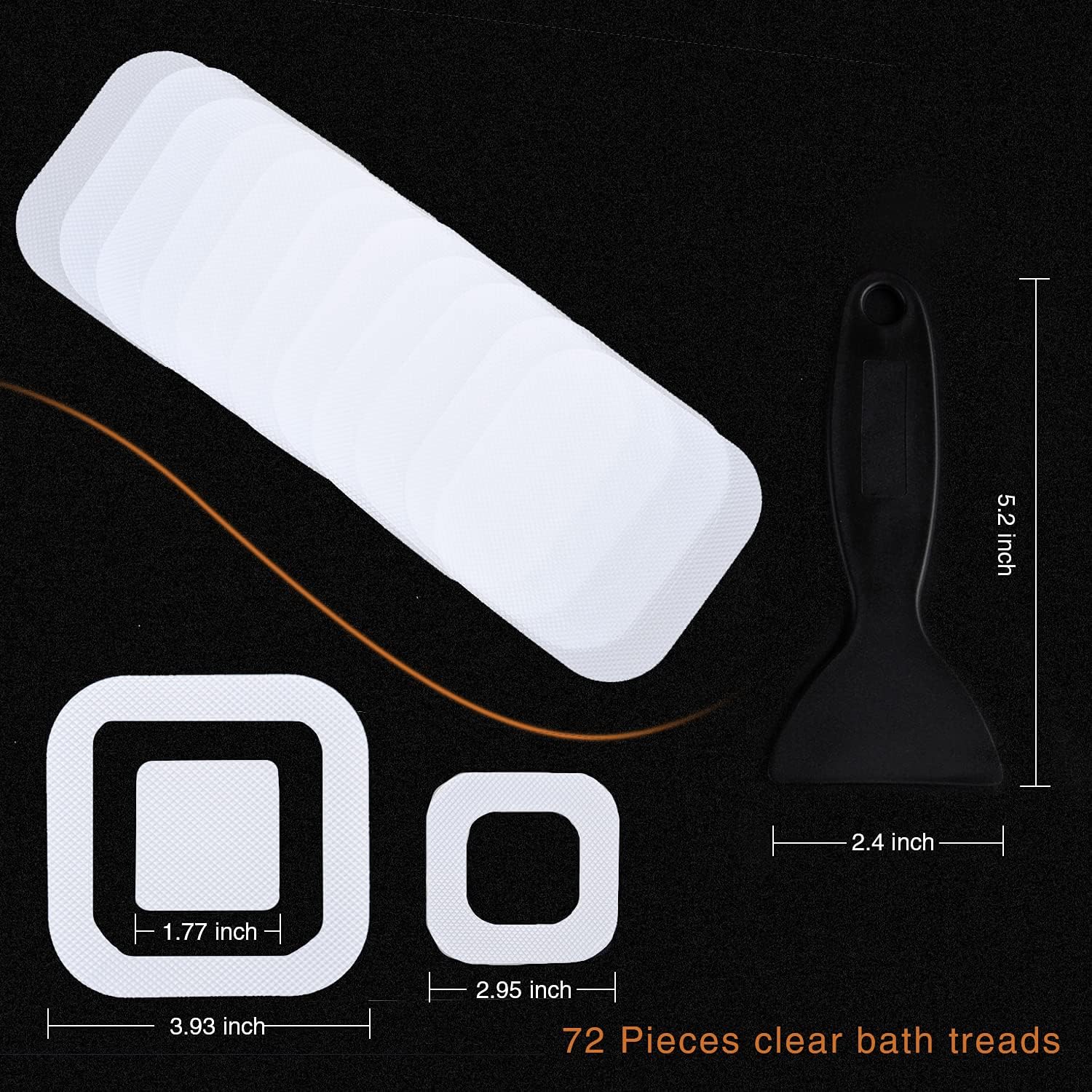 Non-Slip Bathtub Safety Stickers