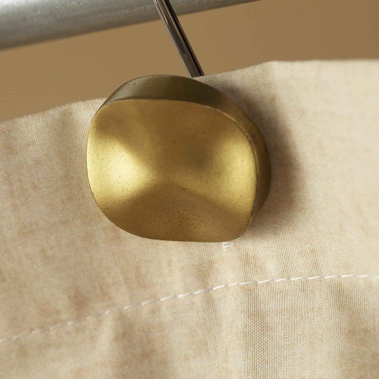 Stylish Gold Shower Curtain Hangers