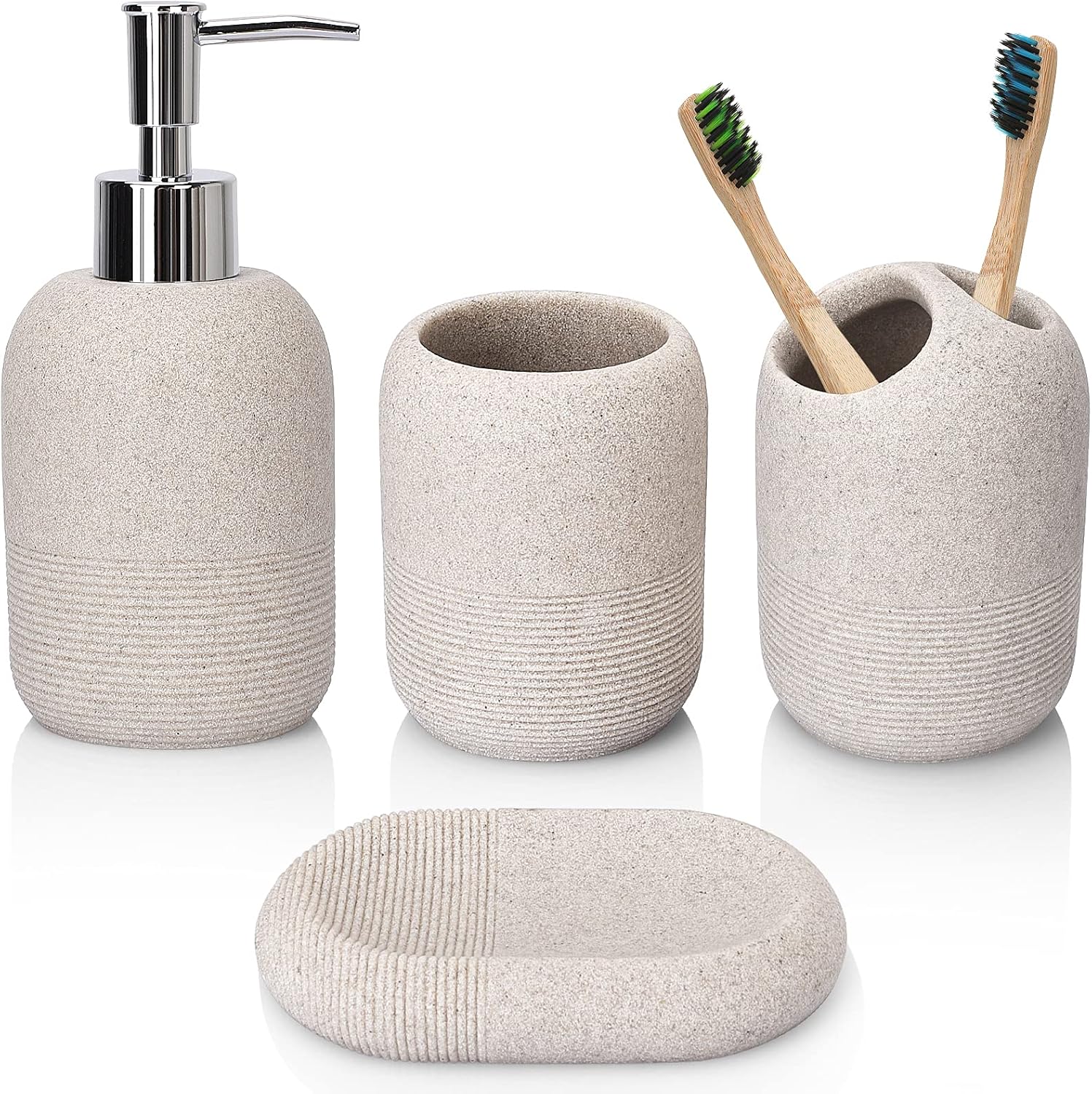 Elegant 4-Piece Bath Set