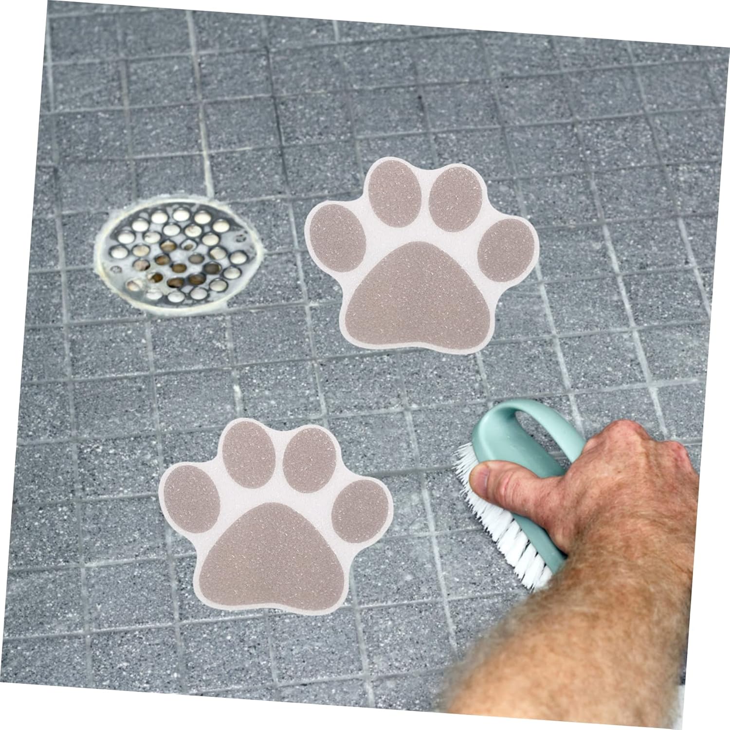 10-Piece Slip-Paw Non-Slip Bathtub Decals