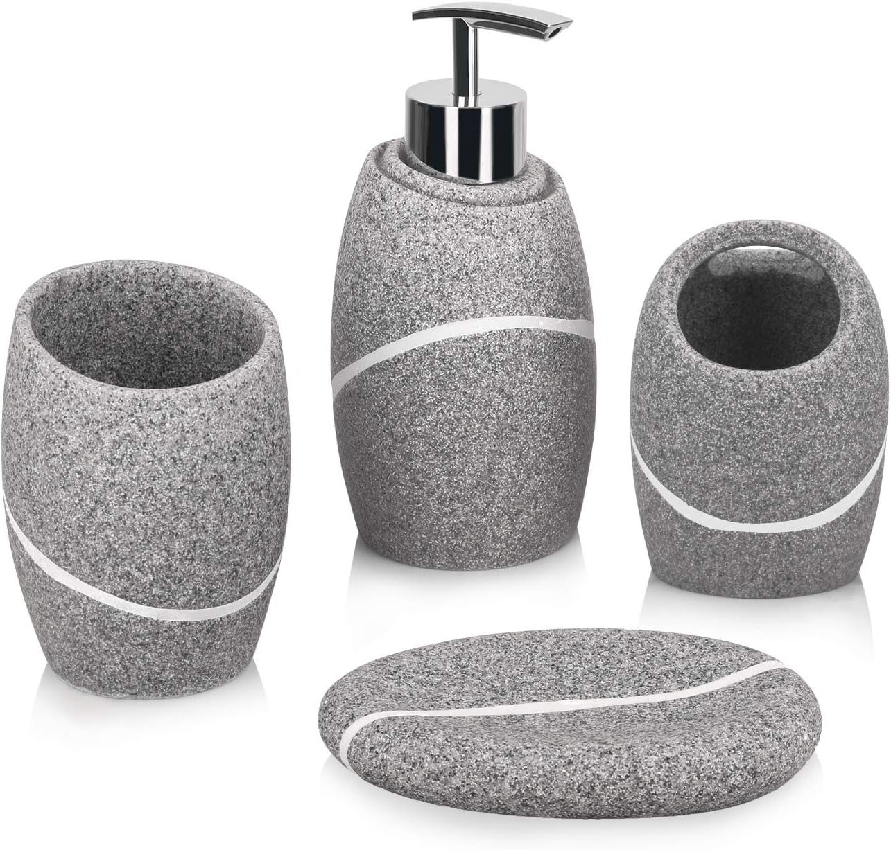 4-Piece Modern Bathroom Set