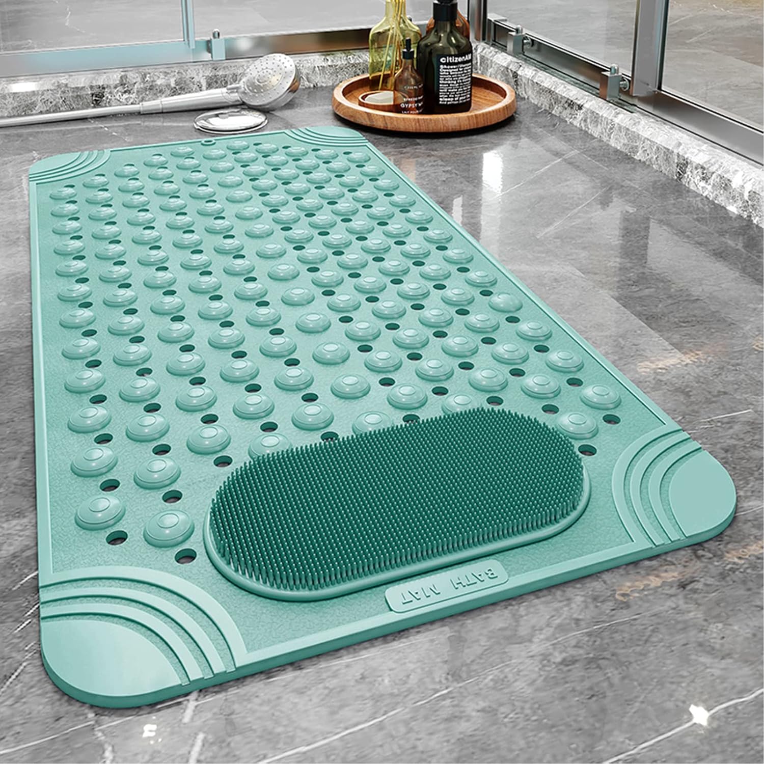 Perfect Non-Slip Shower Mat for Elderly Kids Durable Easy to Use