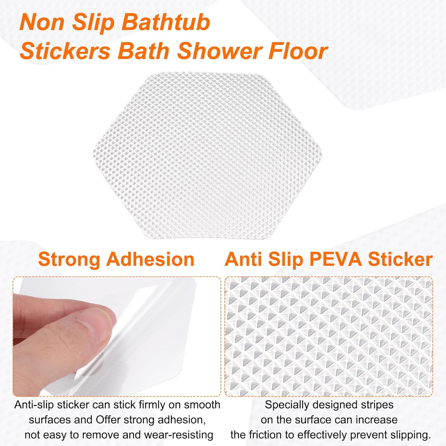 Non-Slip bathtub stickers for home use