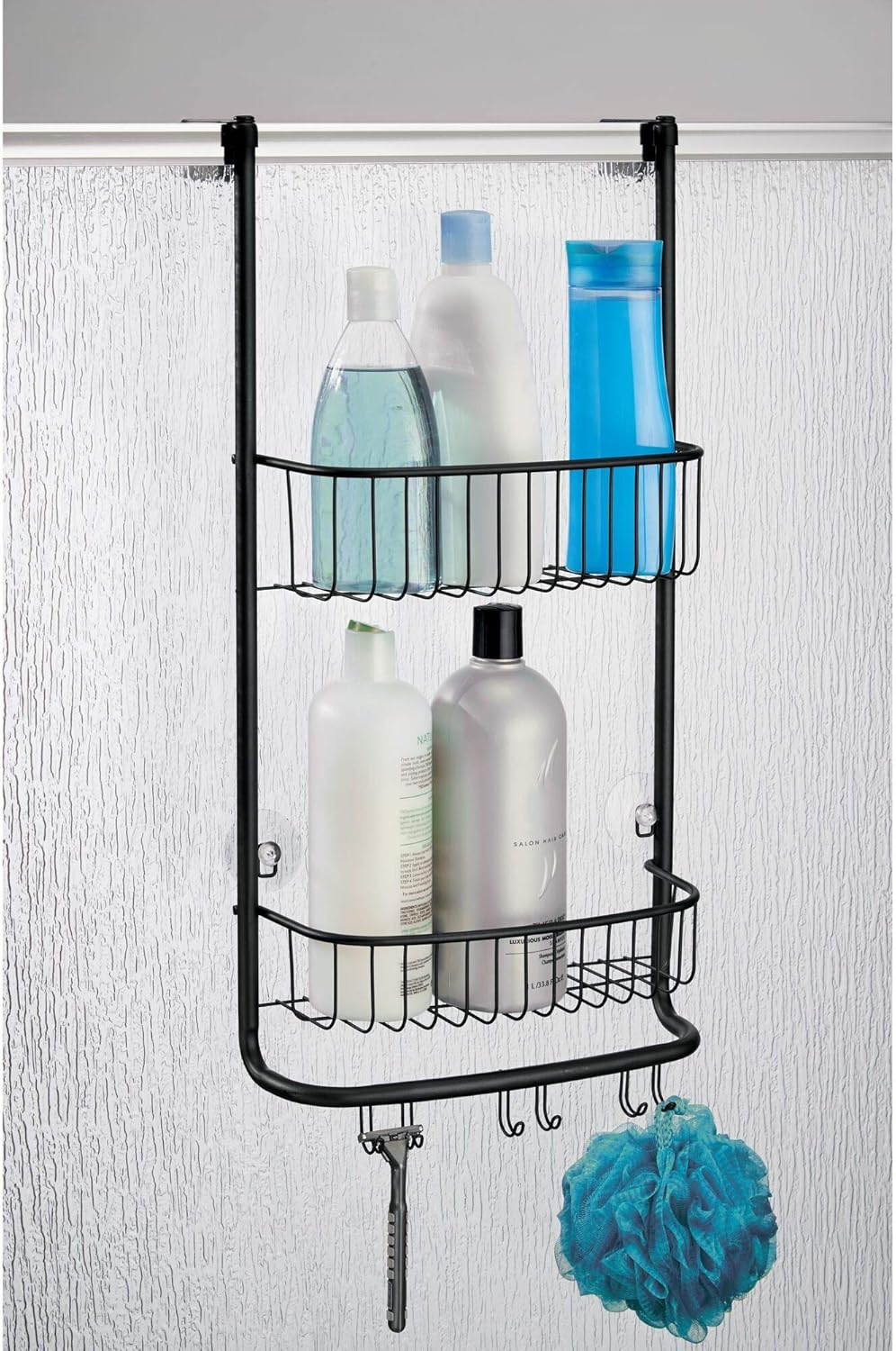 iDesign Over-the-Door Hanging Shower Caddy Organizer
